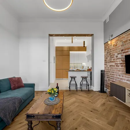 Apartman Muranow - 49m2, View - By Rentujemy Varsó